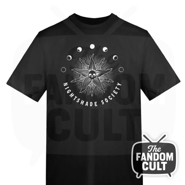 Nightshade SocietyT-Shirt in Black/Charcoal