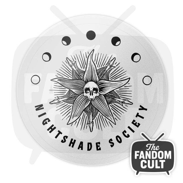 Nightshade Society Vinyl Sticker Holographic/Clear/White