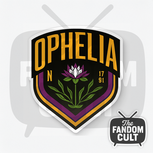 Ophelia House Die Cut Vinyl Sticker Holographic/Clear/White