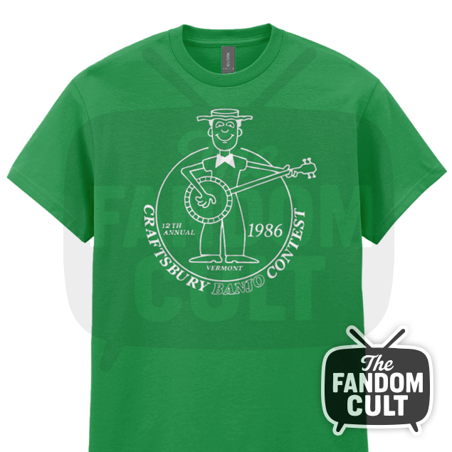 1986 13th Annual Craftsbury Banjo Contest T-Shirt
