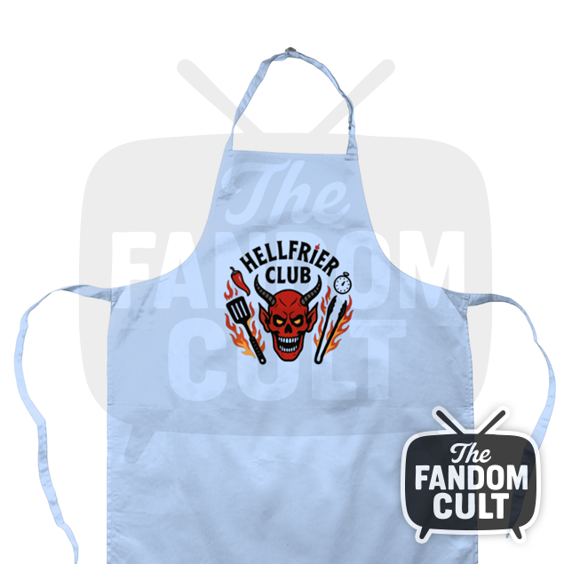 Hellfrier Club Apron -  Stranger Things Hellfire Club Parody