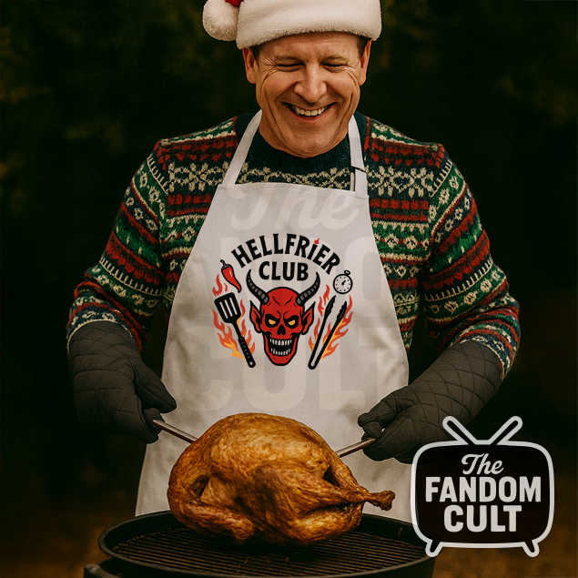 Hellfrier Club Apron -  Stranger Things Hellfire Club Parody