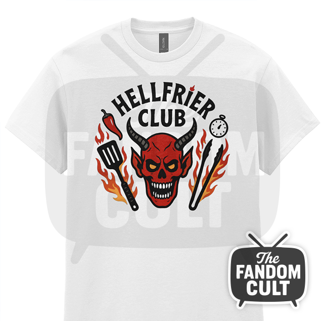 Hellfrier Club T-Shirt - Stranger Things Hellfire Club Parody