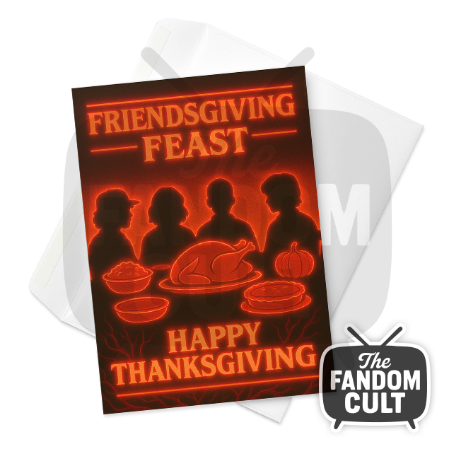 Thanksgiving Card - Friendsgiving Feast - 5" x 7"
