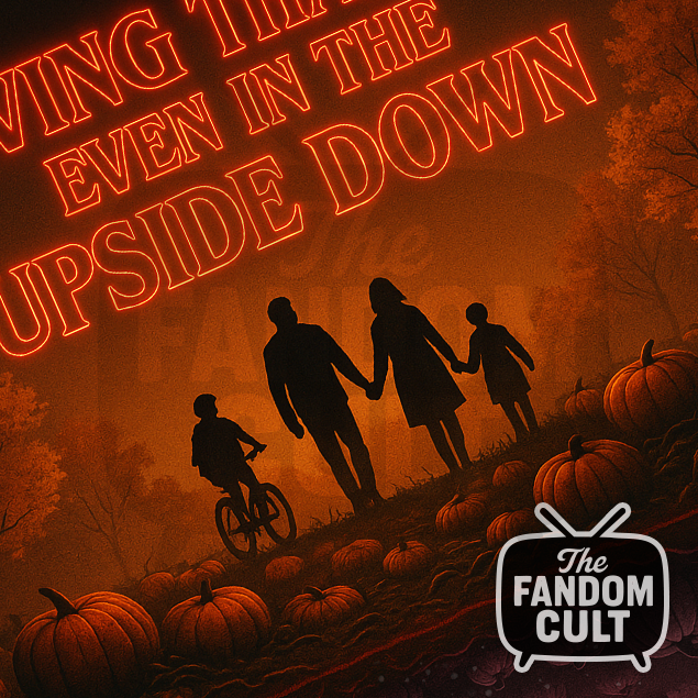 Thanksgiving Card - Even in the Upside Down - 5" x 7"