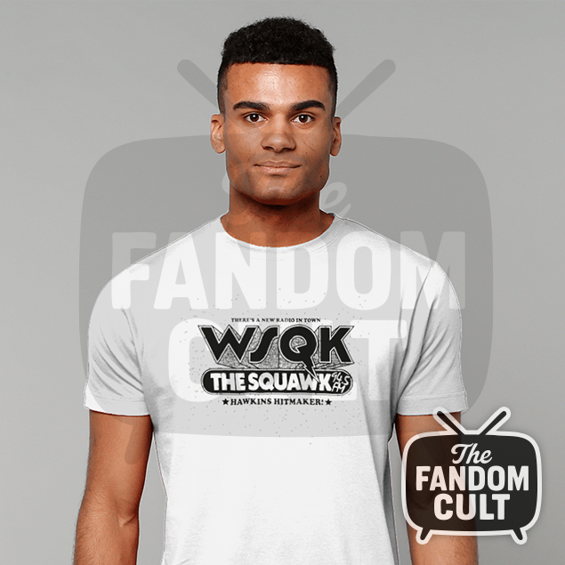 WSQK Static Logo T-Shirt in White